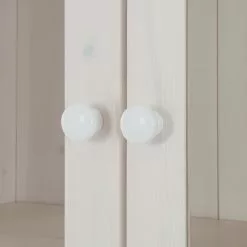 Maison Belfort Bücherwand Lillehammer V - Kiefer massiv - Kiefer Weiß / Kiefer Honig -Büromöbel Verkaufsgeschäft buecherwand lillehammer v kiefer massiv weiss honig 1067642