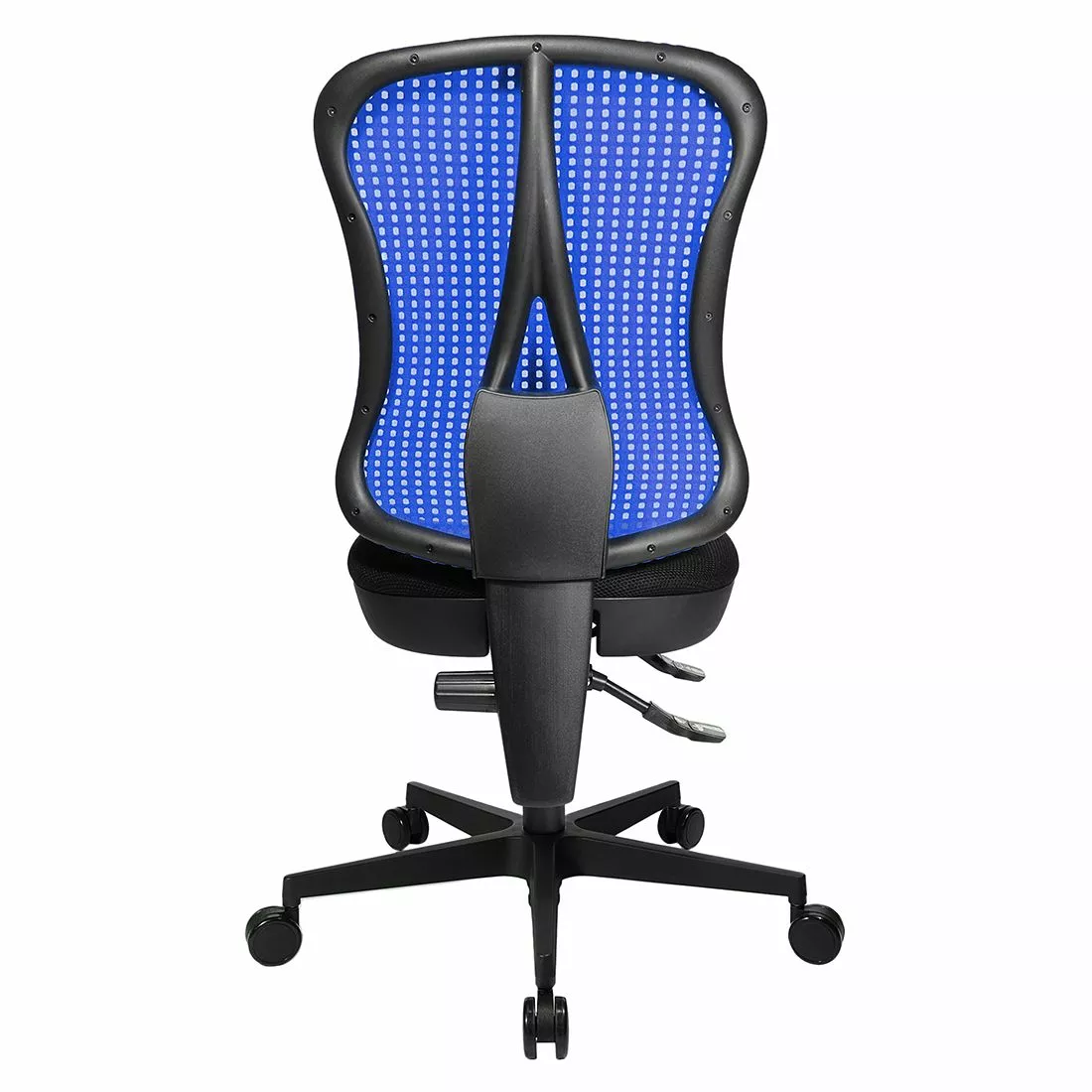 Topstar Bürodrehstuhl Head Point - Blau / Schwarz - Ohne Kopfstütze - Ohne Armlehnen 7 Topstar Bürodrehstuhl Head Point - Blau / Schwarz - Ohne Kopfstütze - Ohne Armlehnen – Bild 5