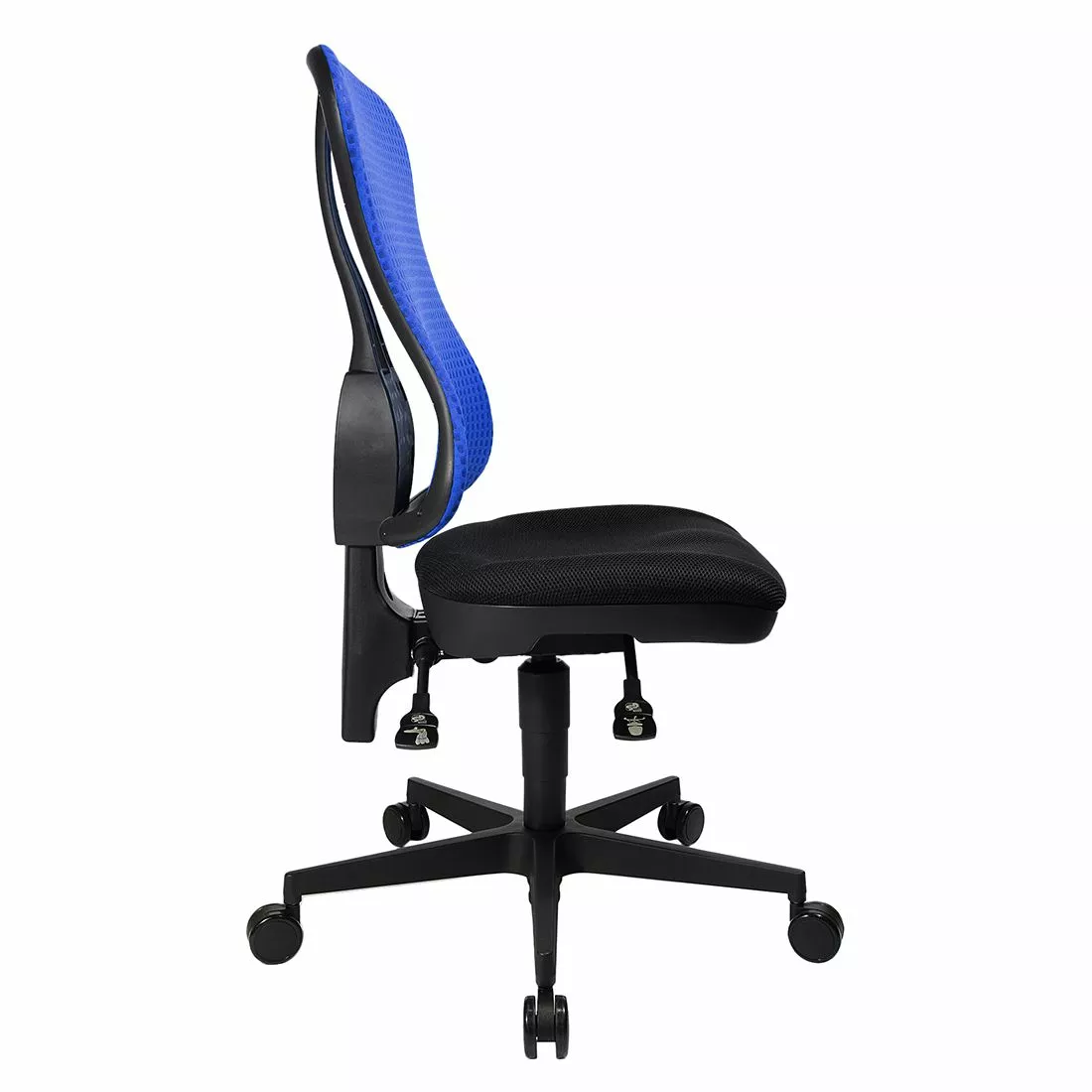 Topstar Bürodrehstuhl Head Point - Blau / Schwarz - Ohne Kopfstütze - Ohne Armlehnen 9 Topstar Bürodrehstuhl Head Point - Blau / Schwarz - Ohne Kopfstütze - Ohne Armlehnen – Bild 7