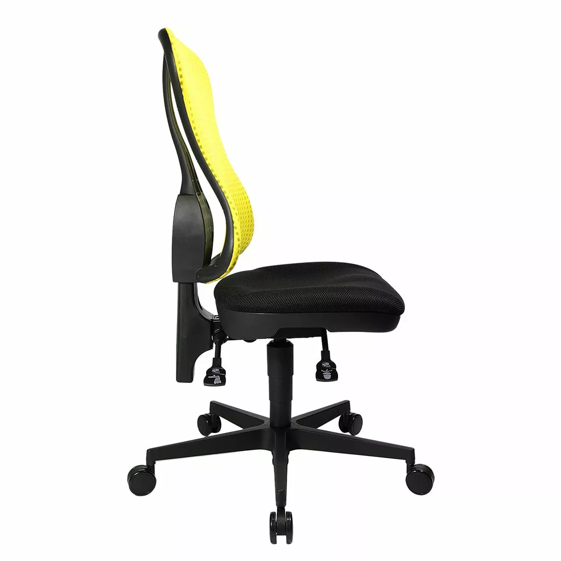 Topstar Bürodrehstuhl Head Point - Gelb / Schwarz - Ohne Kopfstütze - Ohne Armlehnen 9 Topstar Bürodrehstuhl Head Point - Gelb / Schwarz - Ohne Kopfstütze - Ohne Armlehnen – Bild 7