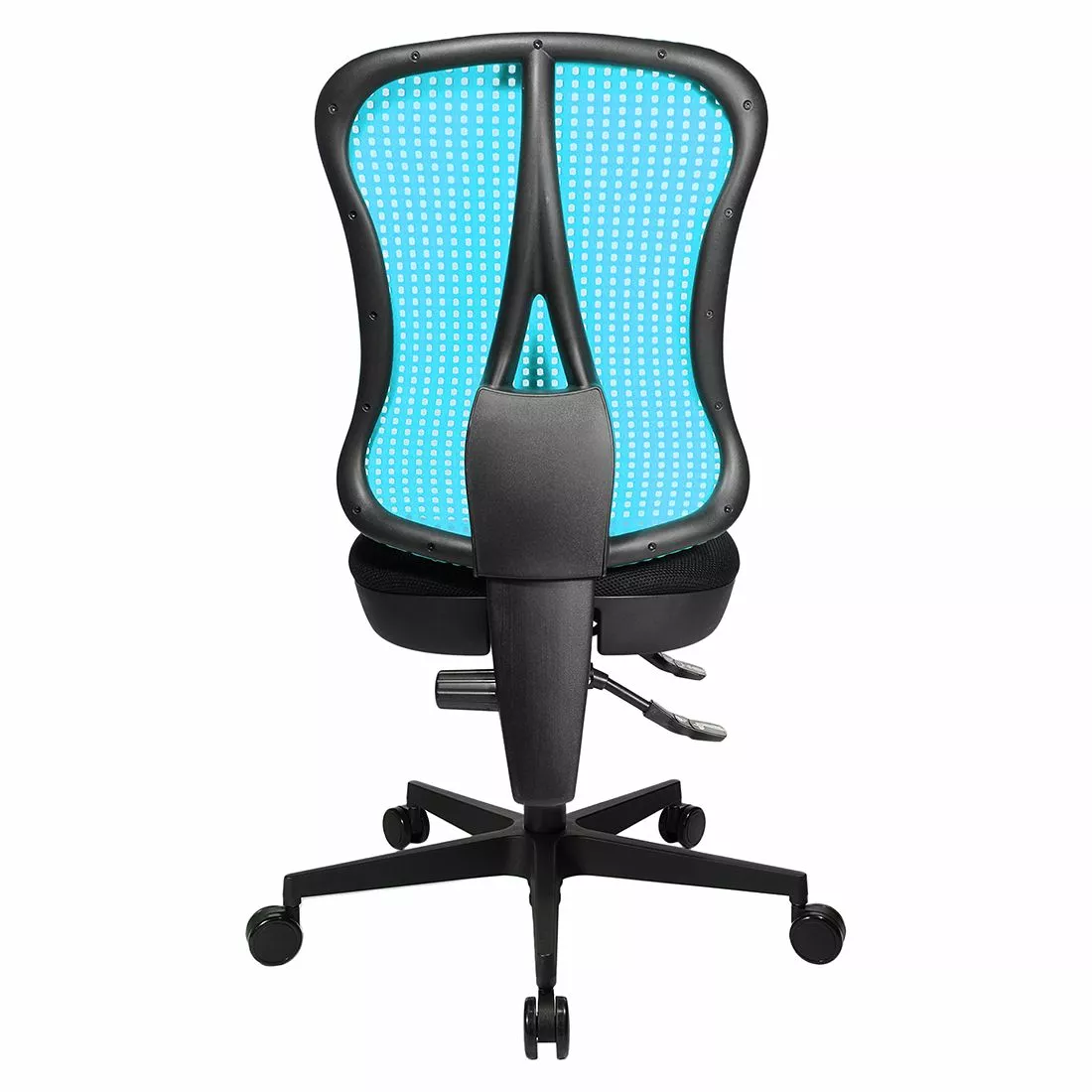 Topstar Bürodrehstuhl Head Point - Hellblau / Schwarz - Ohne Kopfstütze - Ohne Armlehnen 7 Topstar Bürodrehstuhl Head Point - Hellblau / Schwarz - Ohne Kopfstütze - Ohne Armlehnen – Bild 5
