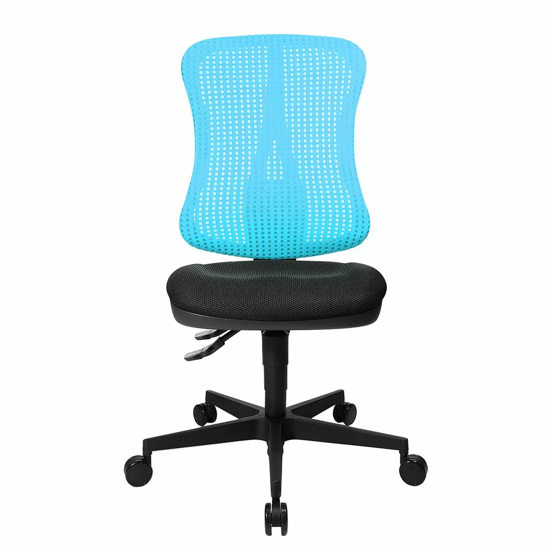 Topstar Bürodrehstuhl Head Point - Hellblau / Schwarz - Ohne Kopfstütze - Ohne Armlehnen 5 Topstar Bürodrehstuhl Head Point - Hellblau / Schwarz - Ohne Kopfstütze - Ohne Armlehnen – Bild 3