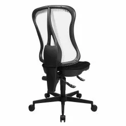 Topstar Bürodrehstuhl Head Point - Weiß / Schwarz - Ohne Kopfstütze - Ohne Armlehnen -Büromöbel Verkaufsgeschäft buerodrehstuhl head point ohne armlehnen weiss schwarz 1139738