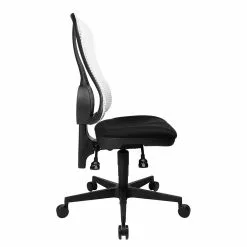 Topstar Bürodrehstuhl Head Point - Weiß / Schwarz - Ohne Kopfstütze - Ohne Armlehnen -Büromöbel Verkaufsgeschäft buerodrehstuhl head point ohne armlehnen weiss schwarz 1139742