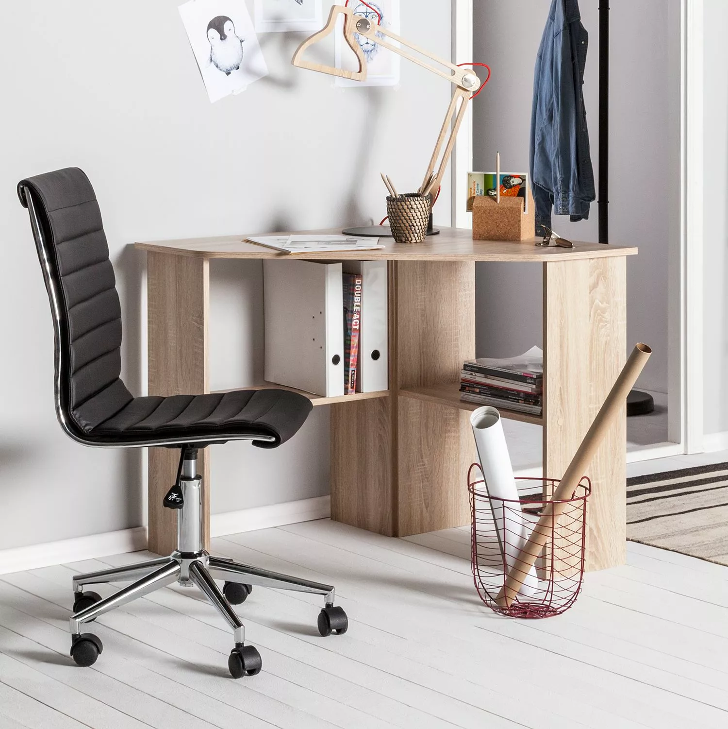 Mooved Bürodrehstuhl Marilyn - Schwarz 5 Mooved Bürodrehstuhl Marilyn - Schwarz – Bild 3