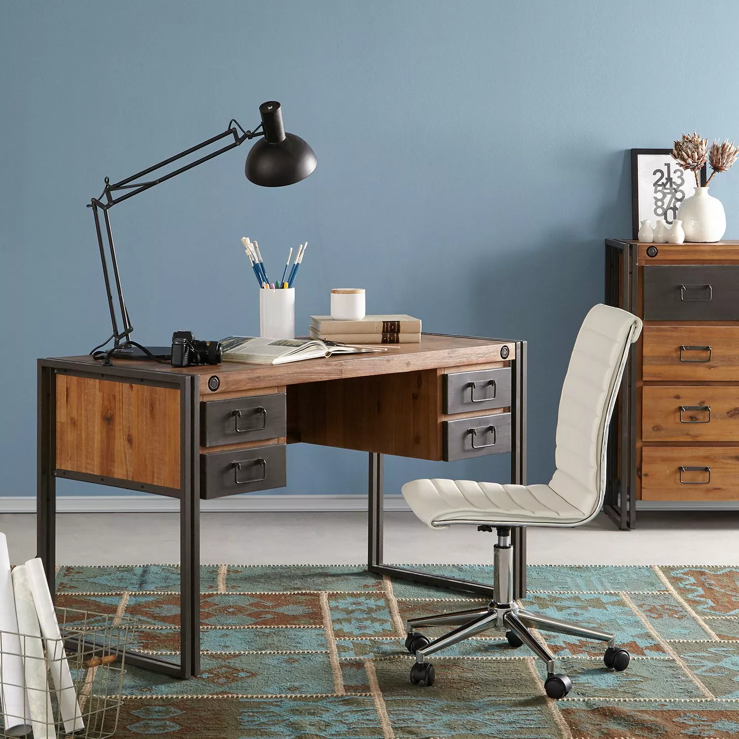 Mooved Bürodrehstuhl Marilyn - Weiß 4 Mooved Bürodrehstuhl Marilyn - Weiß – Bild 2