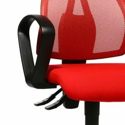 Topstar Bürodrehstuhl Open Point P Somo - Rot / Schwarz -Büromöbel Verkaufsgeschäft buerodrehstuhl open point p somo textilbezug rot 248318