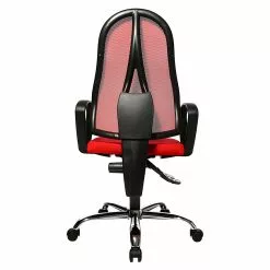 Topstar Bürodrehstuhl Open Point P Somo - Rot / Schwarz -Büromöbel Verkaufsgeschäft buerodrehstuhl open point p somo textilbezug rot 248323