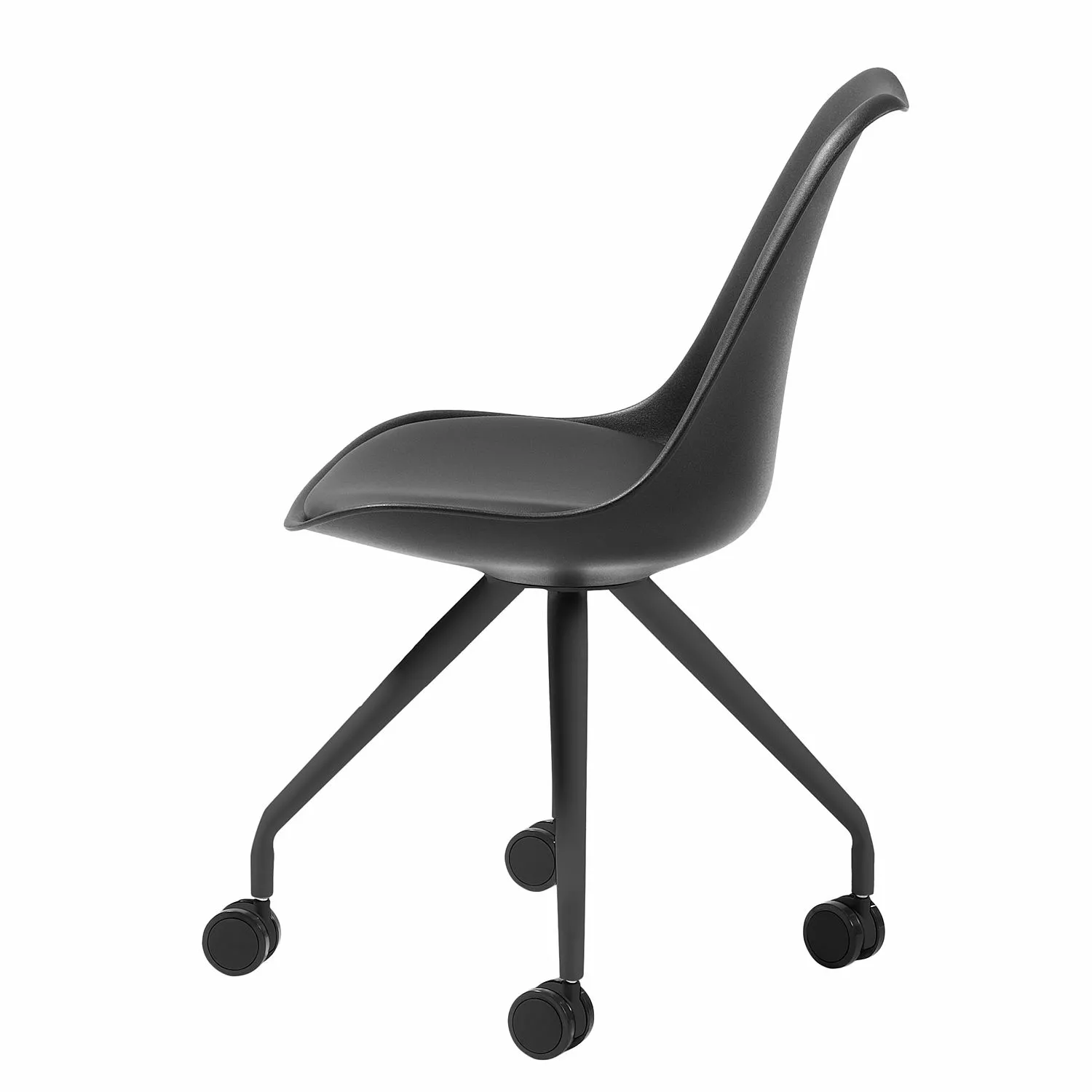 Mørteens Stuhl Jessen (2er-Set) - Schwarz 5 Mørteens Stuhl Jessen (2er-Set) - Schwarz – Bild 3