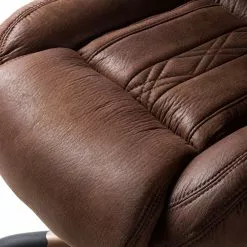 Home24office Chefsessel Baylor XXL - Braun / Kupfer -Büromöbel Verkaufsgeschäft chefsessel baylor xxl microfaser kunststoff kupfer 5014516