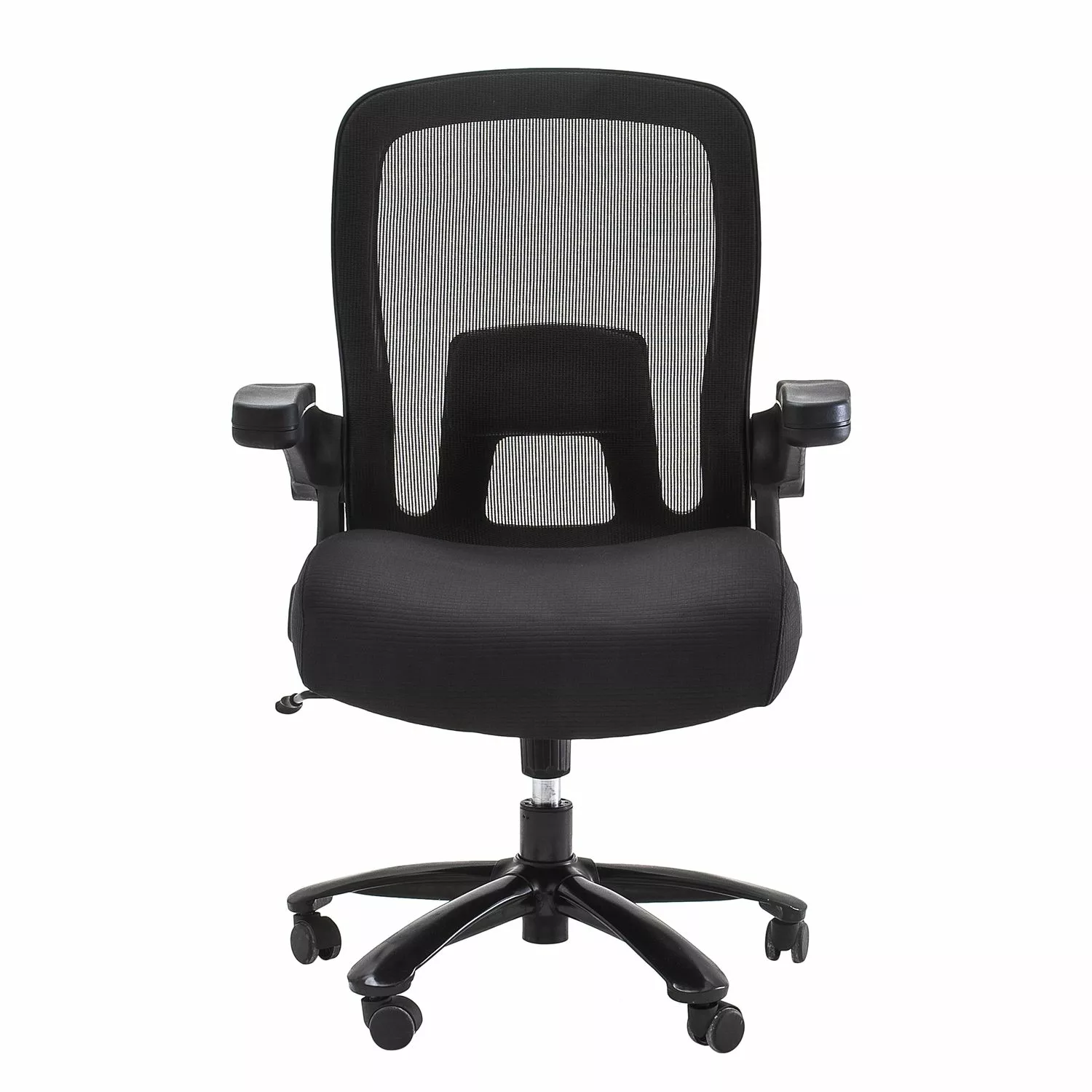 Fredriks Chefsessel Gandy XXL - Webstoff / Metall - Schwarz 6 Fredriks Chefsessel Gandy XXL - Webstoff / Metall - Schwarz – Bild 4