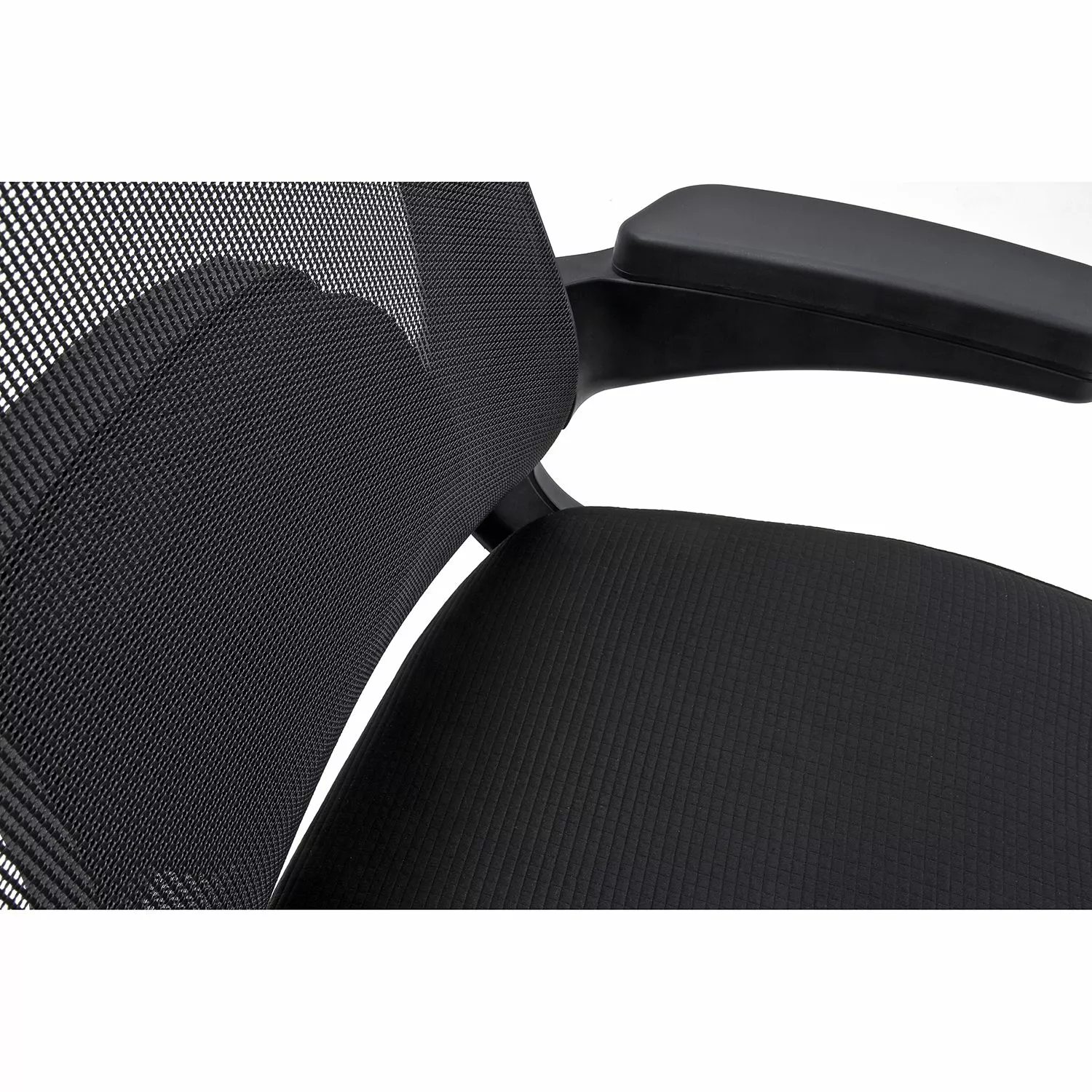 Fredriks Chefsessel Gandy XXL - Webstoff / Metall - Schwarz 13 Fredriks Chefsessel Gandy XXL - Webstoff / Metall - Schwarz – Bild 11