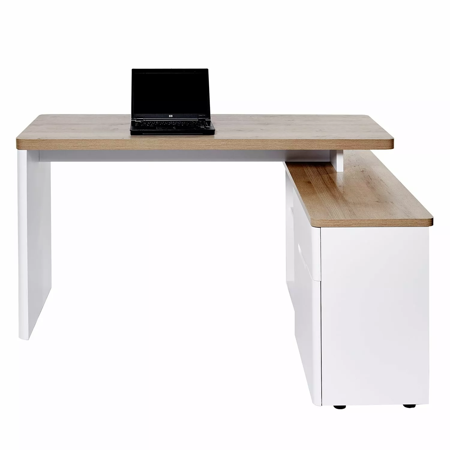 Jahnke Eckschreibtisch CU Libre 150 E - Eiche Riviera Dekor 5 Jahnke Eckschreibtisch CU Libre 150 E - Eiche Riviera Dekor – Bild 3