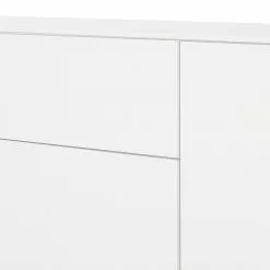 Mørteens Sideboard Lindholm IV - Weiß - Höhe: 128 cm 20 Mørteens Sideboard Lindholm IV - Weiß - Höhe: 128 cm -Büromöbel Verkaufsgeschäft highboard lindholm i weiss matt eiche massiv 333070