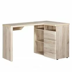 Jahnke Eckschreibtisch CU-Libre 130 - Eiche Sanremo Dekor