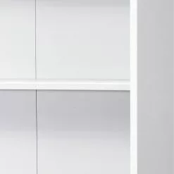 Kombiregal Merit - Alpinweiß / Hochglanz Grau -Büromöbel Verkaufsgeschäft kombiregal merit weiss hochglanz grau 347765