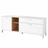 Germania Sideboard Design2 I - Weiß / Navarra Eiche Dekor -Büromöbel Verkaufsgeschäft lowboard design2 weiss navarra eiche 4821216