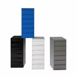 Mooved Metallcontainer Akto - Blau -Büromöbel Verkaufsgeschäft metallcontainer akto blau 1644754