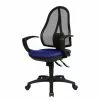 Topstar Drehstuhl Open Point SY - Kunstfaser / Mesh - Royalblau / Schwarz -Büromöbel Verkaufsgeschäft open point drehstuhl textilbezug royalblau 1289375