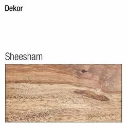 Wolf-Möbel Raumteiler Yoga VI - Sheesham massiv - Natur -Büromöbel Verkaufsgeschäft raumteiler yoga vi sheesham massiv natur 1234346