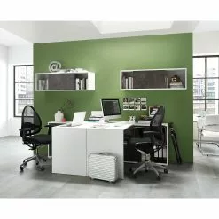 Germania Regal Altino - Höhe: 74 cm -Büromöbel Verkaufsgeschäft regal altino basalt weiss 4146560