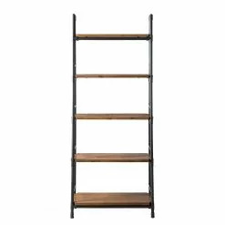 Ars manufacti Regal Atelier III - Akazie massiv / Metall - Akazie Braun / Anthrazit -Büromöbel Verkaufsgeschäft regal atelier iii akazie massiv metall akazie braun anthrazit 4968200