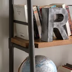 Ars manufacti Regal Atelier III - Akazie massiv / Metall - Akazie Braun / Anthrazit -Büromöbel Verkaufsgeschäft regal atelier iii akazie massiv metall akazie braun anthrazit 5052964