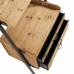 Ars manufacti Regal Calafell I - Tanne massiv / Eisen - Tanne / Schwarz -Büromöbel Verkaufsgeschäft regal calafell i tanne massiv eisen tanne schwarz 4350076