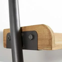 Ars manufacti Regal Calafell I - Tanne massiv / Eisen - Tanne / Schwarz -Büromöbel Verkaufsgeschäft regal calafell i tanne massiv eisen tanne schwarz 4350080