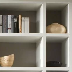 Fredriks Regal Concept XVI (inkl. Beleuchtung) - Hochglanz Weiß -Büromöbel Verkaufsgeschäft regal concept xvi inkl beleuchtung hochglanz weiss 5074492