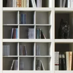 Fredriks Regal Concept XVI (inkl. Beleuchtung) - Hochglanz Weiß -Büromöbel Verkaufsgeschäft regal concept xvi inkl beleuchtung hochglanz weiss 5074496