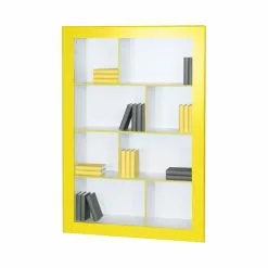 Phoenix Regal Frame I - Gelb/Weiß -Büromöbel Verkaufsgeschäft regal frame i gelb weiss 2171478