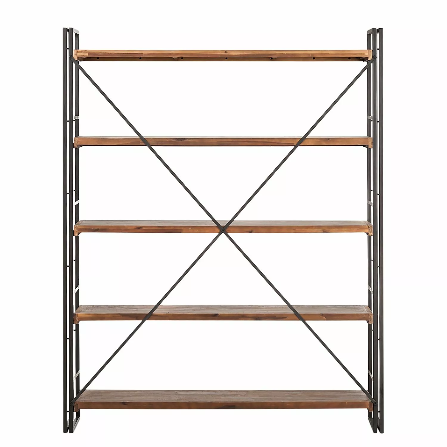 Ars manufacti Regal Manchester II - Akazie massiv / Metall - Akazie / Anthrazit 8 Ars manufacti Regal Manchester II - Akazie massiv / Metall - Akazie / Anthrazit – Bild 6