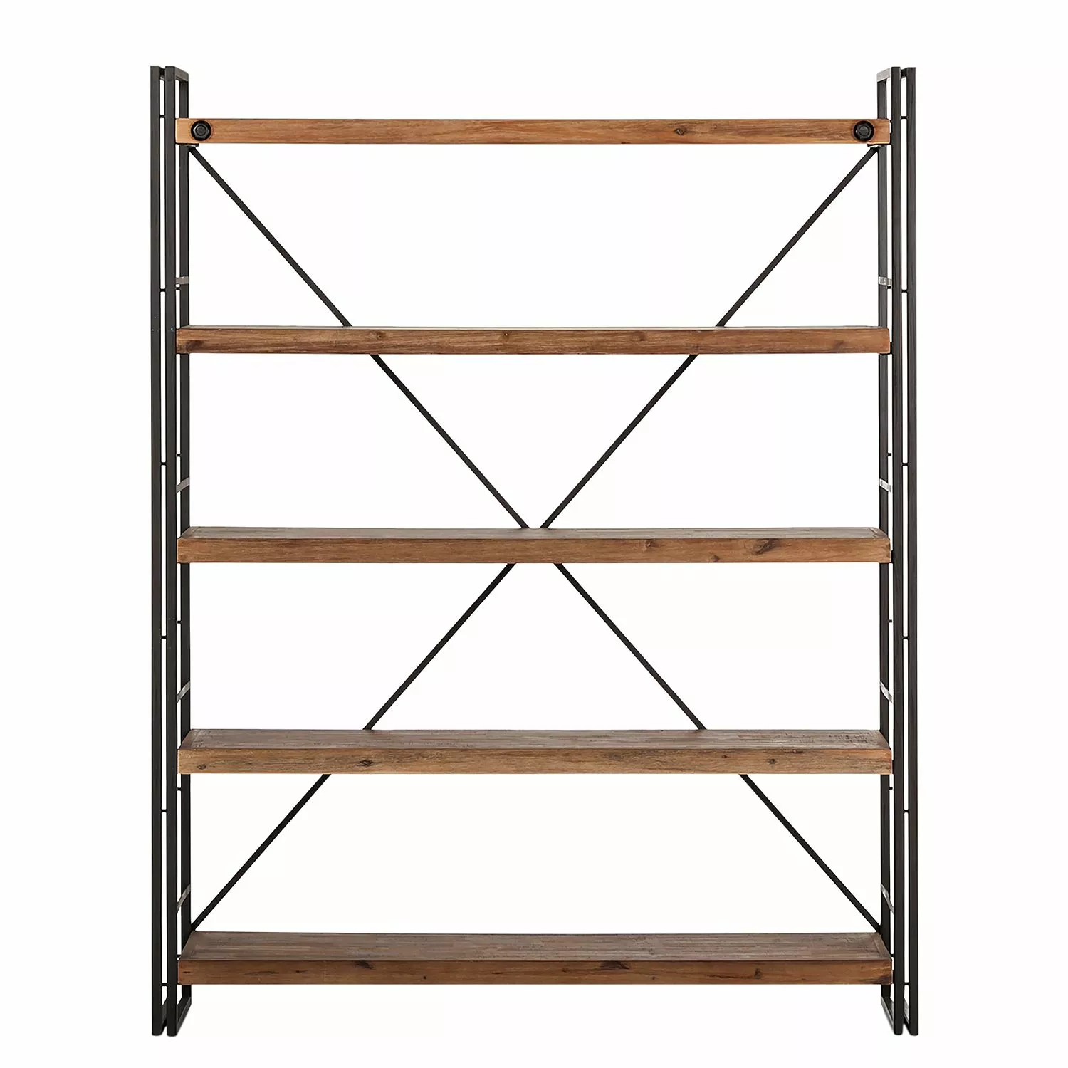 Ars manufacti Regal Manchester II - Akazie massiv / Metall - Akazie / Anthrazit 7 Ars manufacti Regal Manchester II - Akazie massiv / Metall - Akazie / Anthrazit – Bild 5