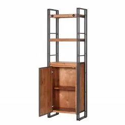 Ars manufacti Regal Manchester V - Akazie teilmassiv / Metall - Akazie / Anthrazit 21 Ars manufacti Regal Manchester V - Akazie teilmassiv / Metall - Akazie / Anthrazit -Büromöbel Verkaufsgeschäft regal manchester v akazie massiv metall akazie anthrazit 4877312