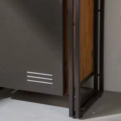 Ars manufacti Regal Manchester V - Akazie teilmassiv / Metall - Akazie / Anthrazit 26 Ars manufacti Regal Manchester V - Akazie teilmassiv / Metall - Akazie / Anthrazit -Büromöbel Verkaufsgeschäft regal manchester v akazie massiv metall akazie anthrazit 4877324