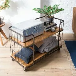 Ars manufacti Regal Namber II - Mango massiv / Metall - Mango / Schwarz -Büromöbel Verkaufsgeschäft regal namber ii mango massiv metall mango schwarz 5167284