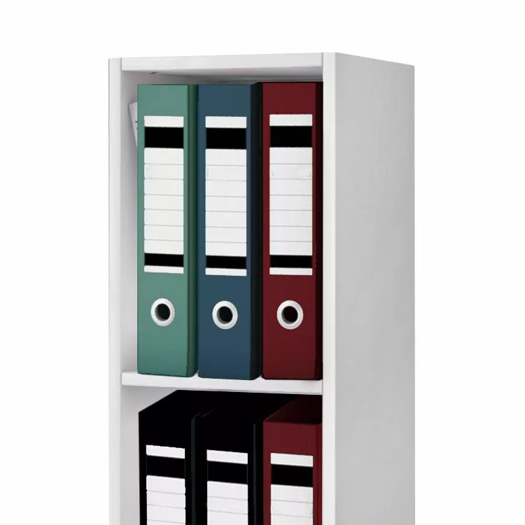 VCM Regal Offas - Weiß - Höhe: 107 cm 4 VCM Regal Offas - Weiß - Höhe: 107 cm – Bild 2