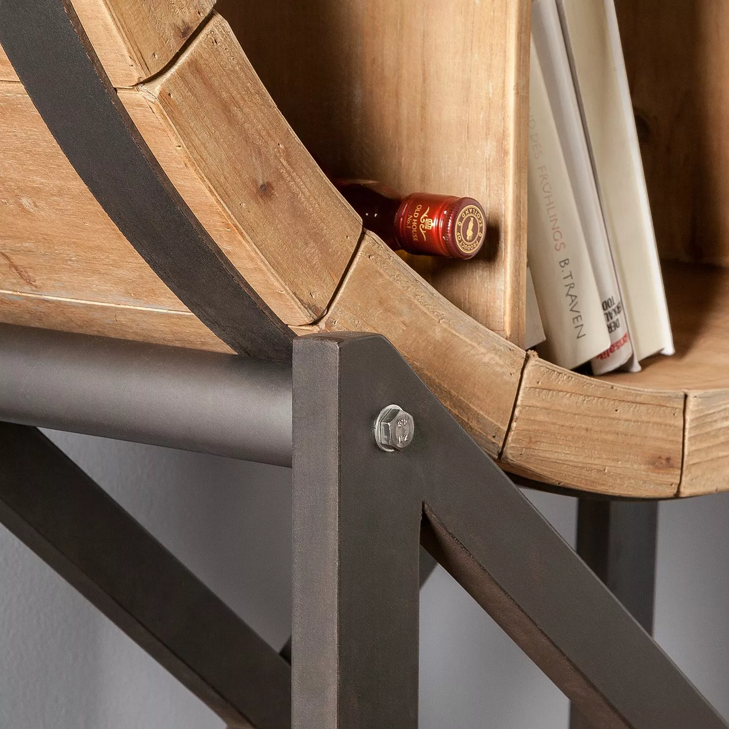 Ars manufacti Regal Rives - Tanne massiv / Metall 11 Ars manufacti Regal Rives - Tanne massiv / Metall – Bild 9