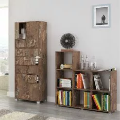 Schildmeyer Regal Teodora - Eiche Panama Dekor -Büromöbel Verkaufsgeschäft regal teodora eiche panama dekor 1126186