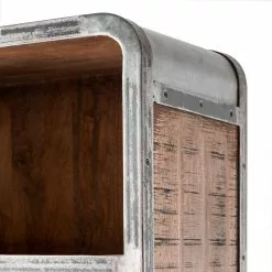 Ars manufacti Regal Wharton II - Akazie teilmassiv / Stahl -Büromöbel Verkaufsgeschäft regal wharton ii mango teilmassiv stahl 5212220