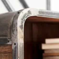 Ars manufacti Regal Wharton II - Akazie teilmassiv / Stahl -Büromöbel Verkaufsgeschäft regal wharton ii mango teilmassiv stahl 5212256