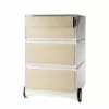 EasyOffice by Paperflow Rollcontainer easyBox II - Weiß / Buche 1 EasyOffice by Paperflow Rollcontainer easyBox II - Weiß / Buche -Büromöbel Verkaufsgeschäft rollcontainer easybox ii weiss beige 1595674