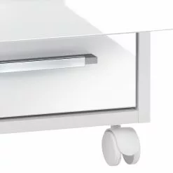 Rollcontainer Merit II - Alpinweiß / Hochglanz Weiß -Büromöbel Verkaufsgeschäft rollcontainer merit ii alpinweiss hochglanz weiss 372271