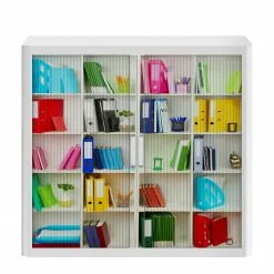 EasyOffice by Paperflow Rollladenschrank easyOffice Bureaux II - Mehrfarbig -Büromöbel Verkaufsgeschäft rollladenschrank easyoffice bureaux ii 2223142