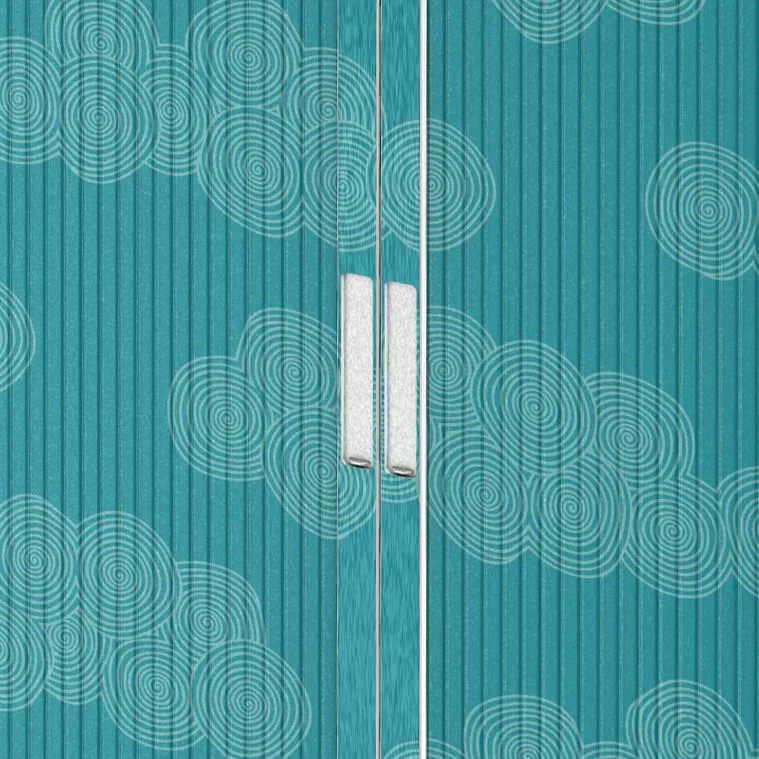 EasyOffice by Paperflow Rollladenschrank easyOffice Enfants - Petrol 9 EasyOffice by Paperflow Rollladenschrank easyOffice Enfants - Petrol – Bild 7