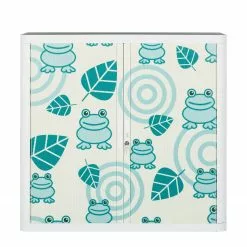 EasyOffice by Paperflow Rollladenschrank easyOffice Enfants VII - Höhe: 104 cm -Büromöbel Verkaufsgeschäft rollladenschrank easyoffice enfants vii petrol 104 cm 3376517