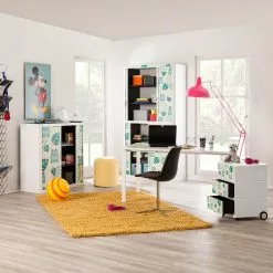 EasyOffice by Paperflow Rollladenschrank easyOffice Enfants VII - Höhe: 104 cm -Büromöbel Verkaufsgeschäft rollladenschrank easyoffice enfants vii petrol 104 cm 3380825