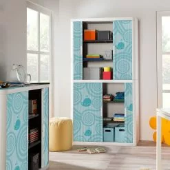 EasyOffice by Paperflow Rollladenschrank easyOffice Enfants VIII - Mehrfarbig - Höhe: 204 cm -Büromöbel Verkaufsgeschäft rollladenschrank easyoffice enfants viii mehrfarbig 204 cm 3386389