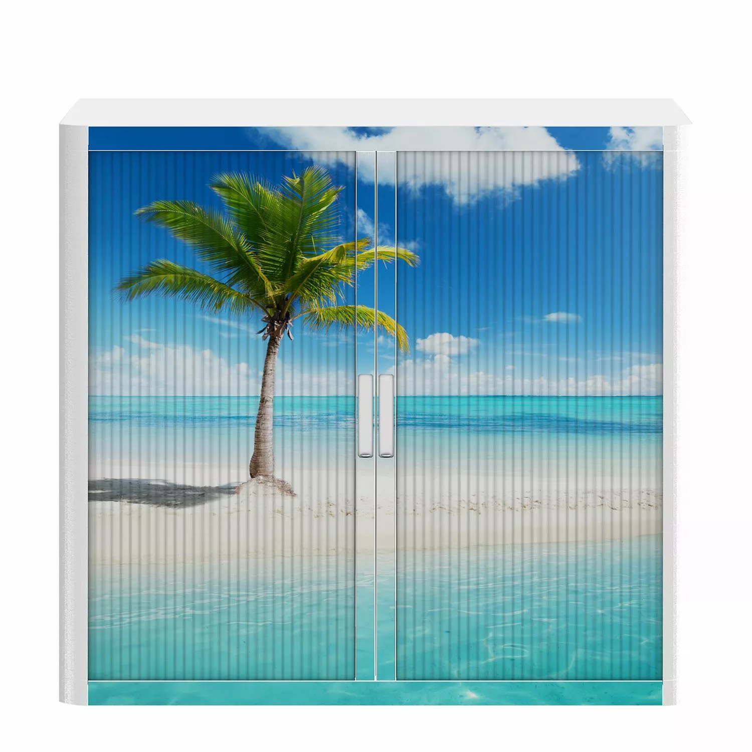 EasyOffice by Paperflow Rollladenschrank easyOffice Holiday I - Blau 4 EasyOffice by Paperflow Rollladenschrank easyOffice Holiday I - Blau – Bild 2